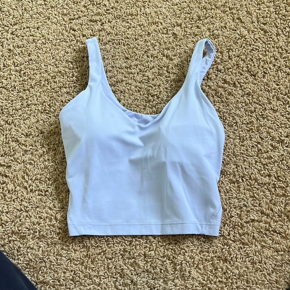 Light blue Lululemon align tank